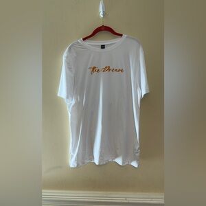 NFINITY White Tee with‎ Gold Print large